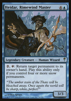 Heidar, Rimewind Master